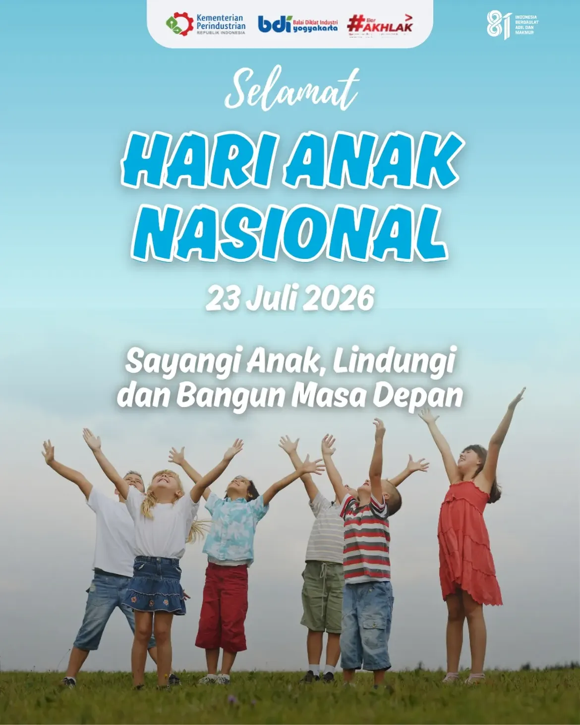 Selamat Hari Anak Nasional 2026!