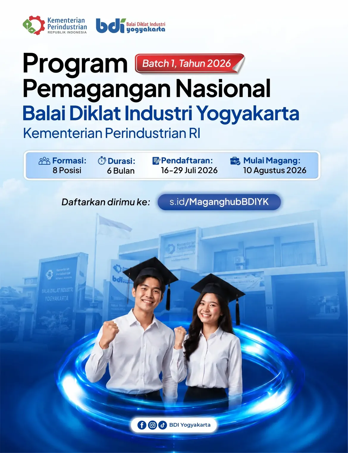 Program Pemagangan Nasional MagangHub Angkatan 1 Batch 2 di BDI Yogyakarta