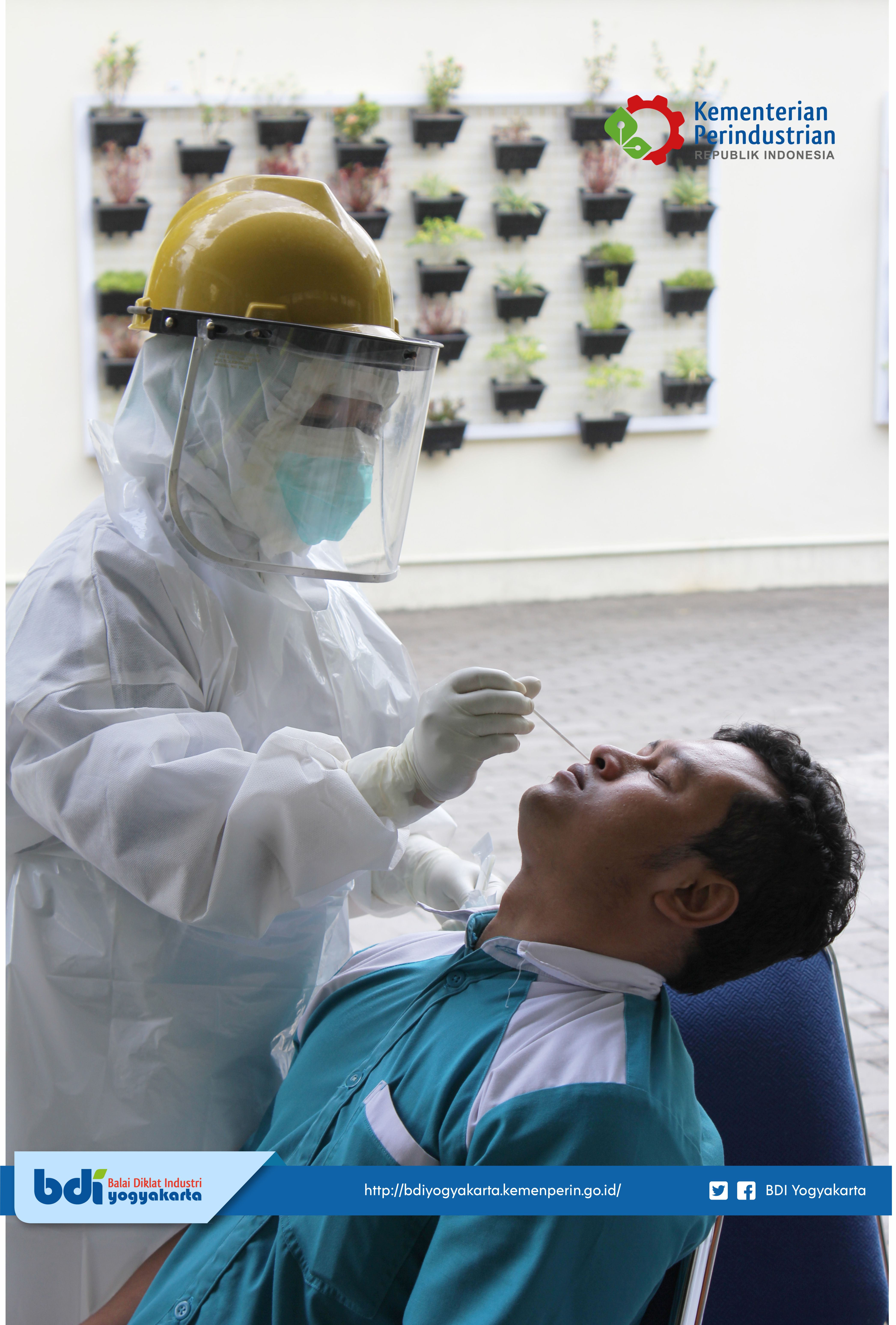 Swab Test di Lingkungan BDI Yogyakarta