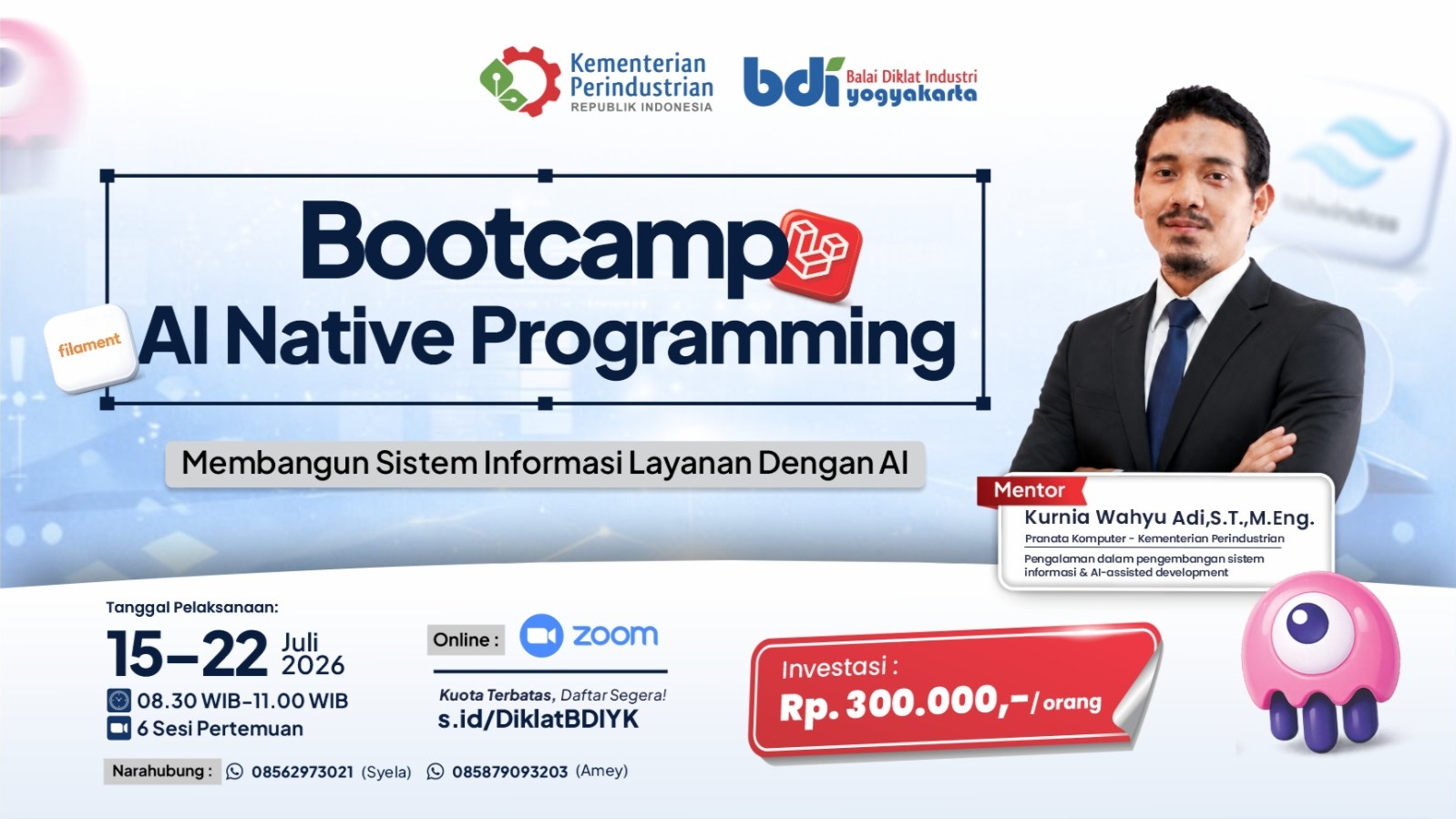 Bootcamp AI Native Programming: Membangun Sistem Informasi Layanan dengan AI